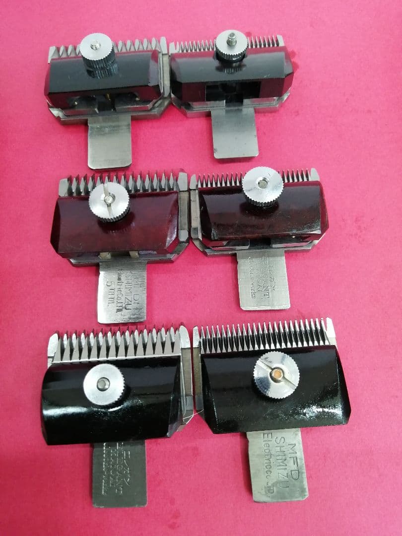 ファイター EC505B コードレスバリカン 研磨済み替刃 6個付