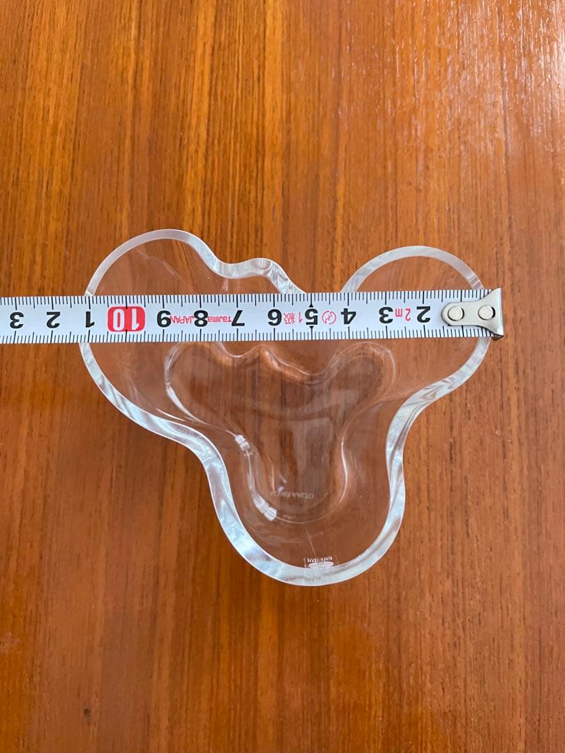 イッタラ  アルヴァアアルトベース クリア 95mm 花瓶