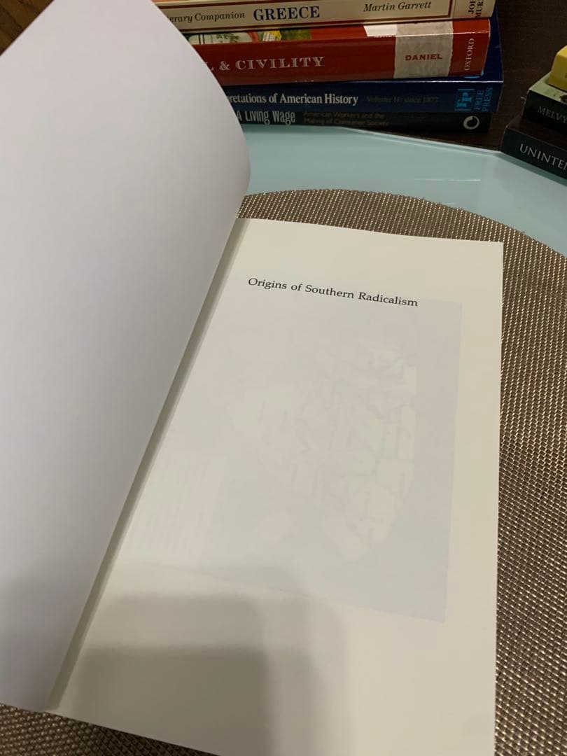 洋書 SOUTHERN RADICALISM Lacy K. Ford, Jr.