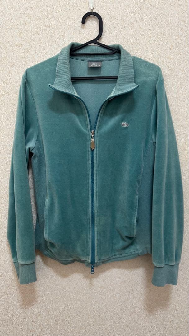 し*ん様 希少 LACOSTE ラコステ 銀ロゴトラックジャケット