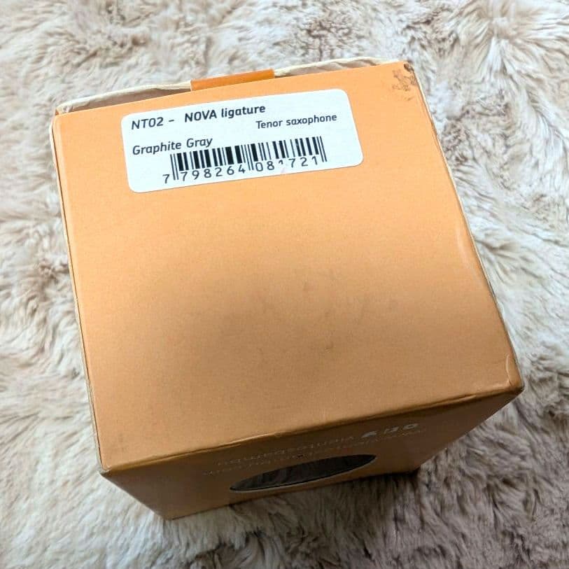 管楽器・吹奏楽器 Bambu NOVA Ligature Graphite Gray Tenor