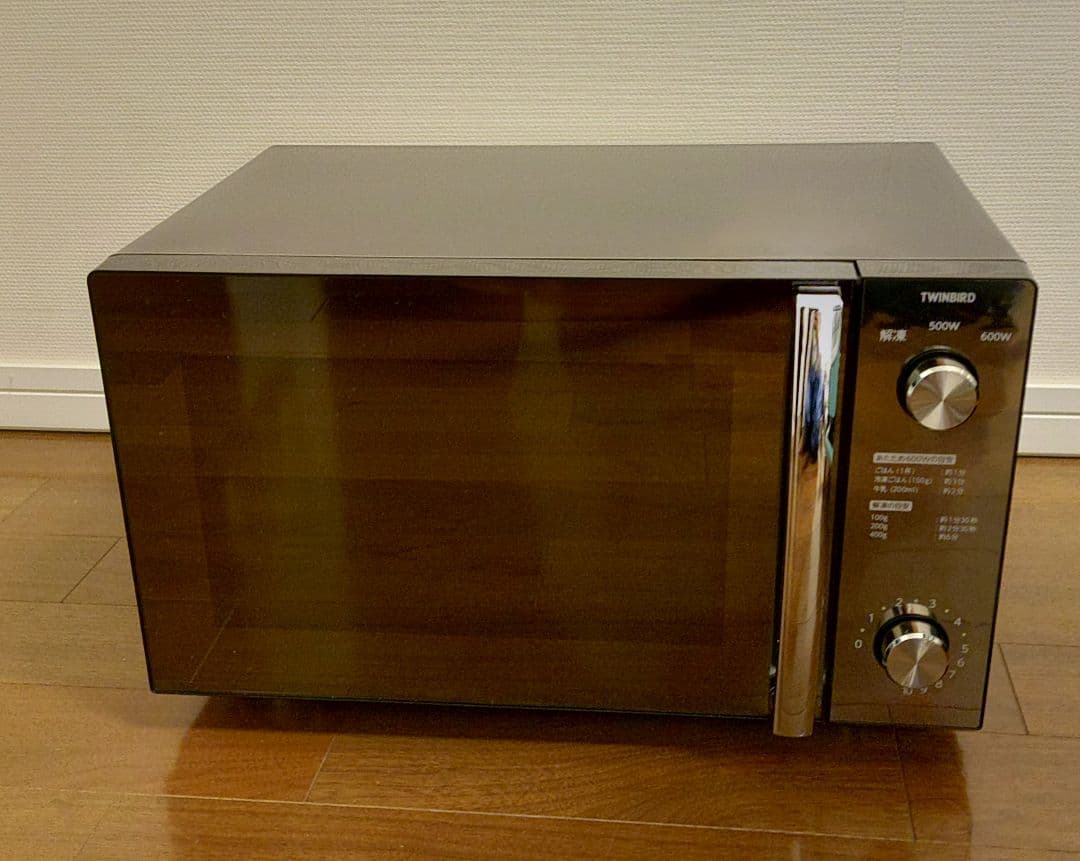 【2025年製】使用１カ月　電子レンジ　ツインバード単機能　超美品
