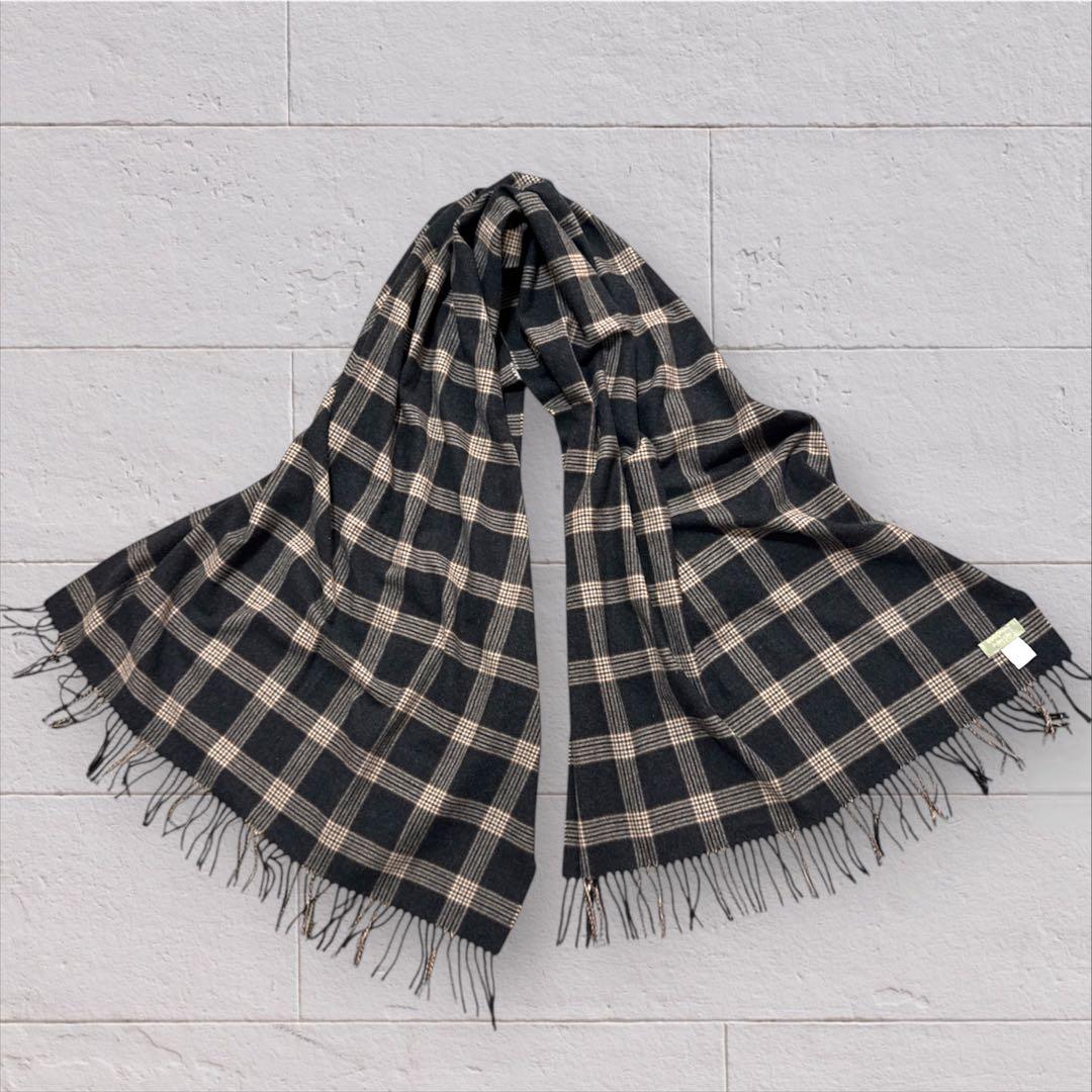 美品Joshua Ellis ジョシュアエリス エスコリアル マフラー ストール