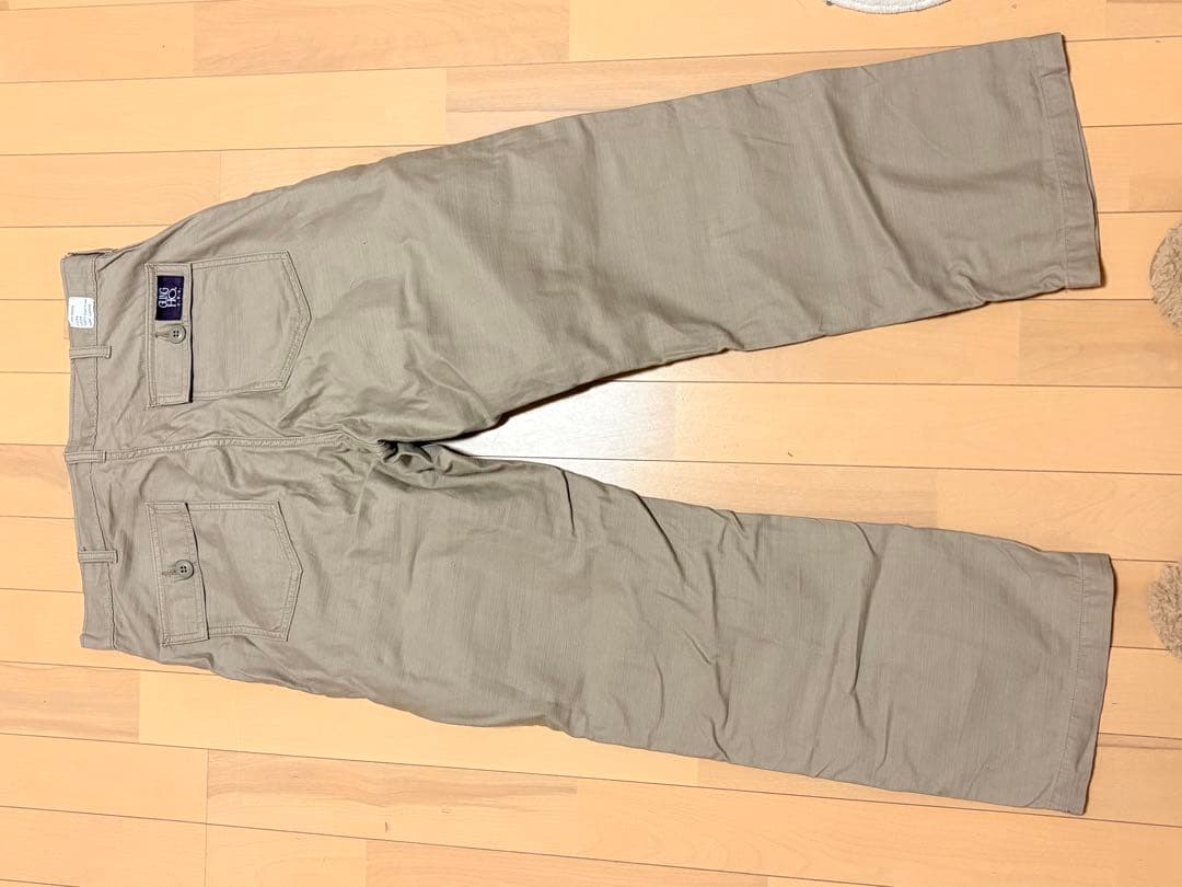 Spick and Span ベージュ ルーズベイカーパンツ