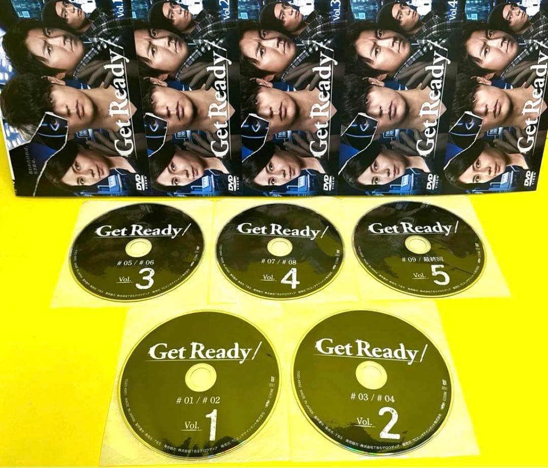 妻夫木聡 主演2作品①危険なビーナス ②Get Ready! DVD全10巻