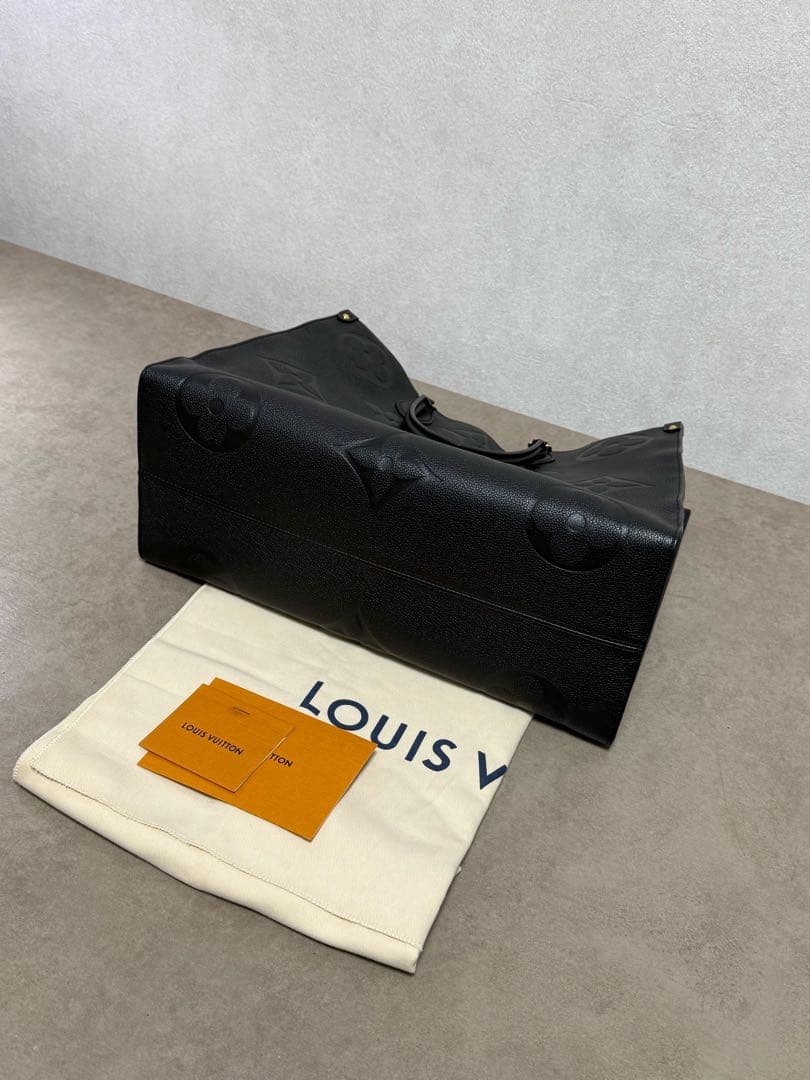 極美✨ルイヴィトンオンザゴーGM M44925 アンプラント ノワールRFID