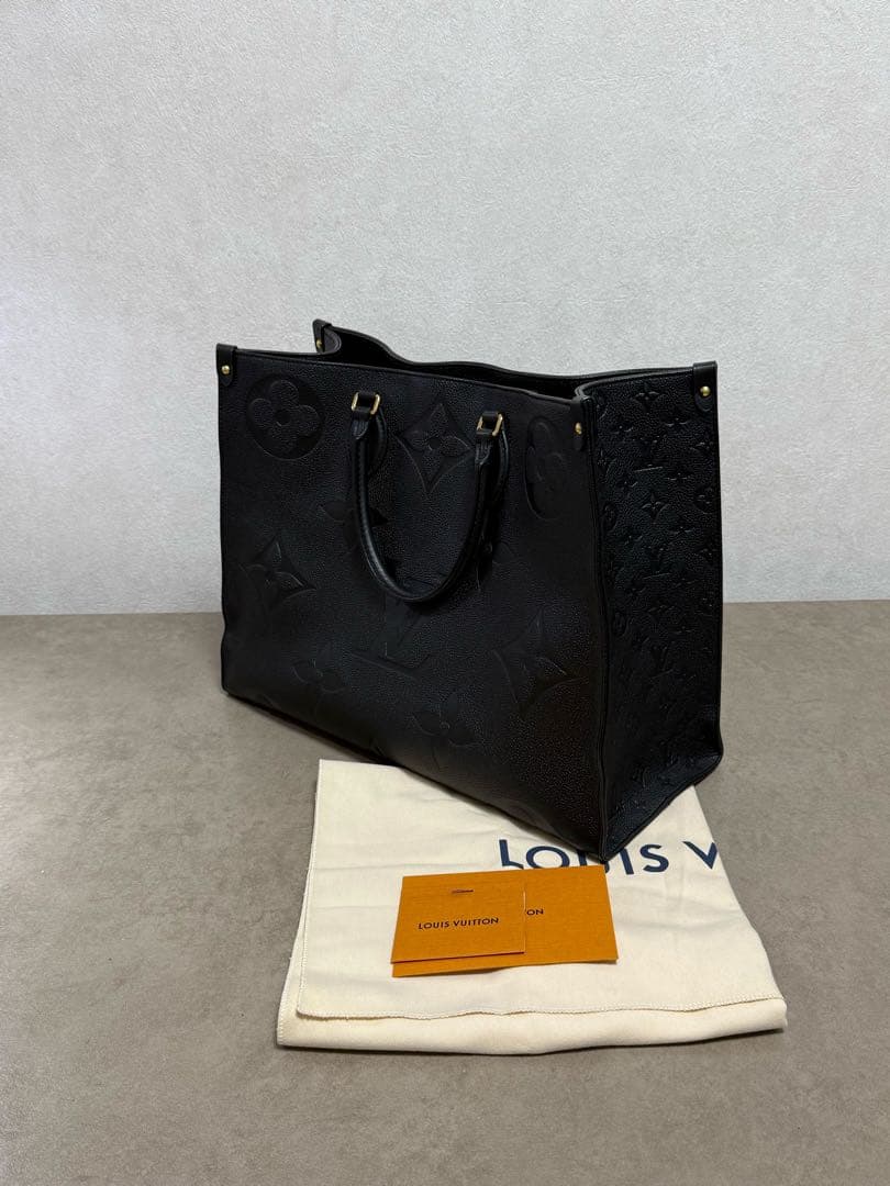 極美✨ルイヴィトンオンザゴーGM M44925 アンプラント ノワールRFID