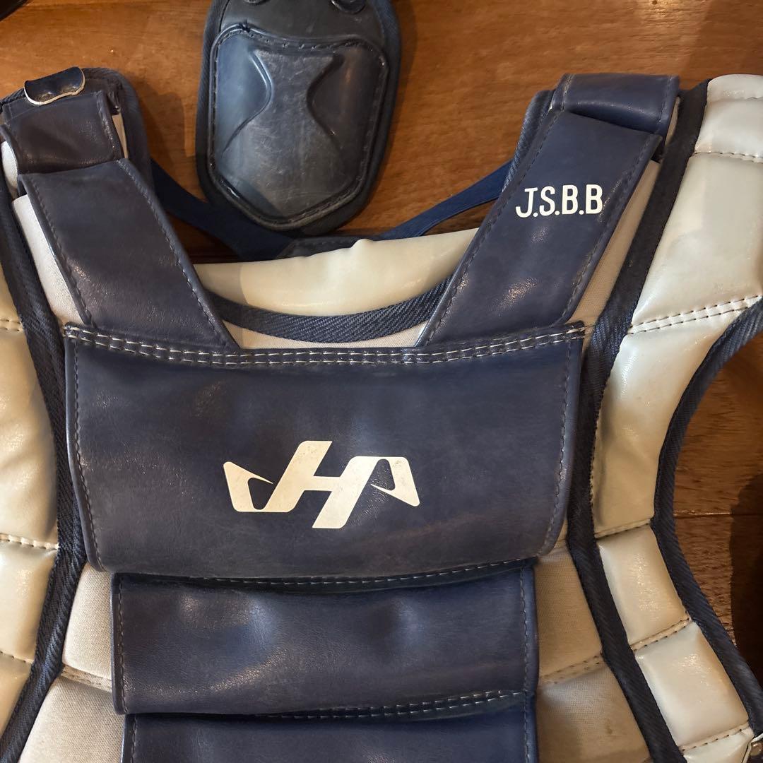 [竜くん専用] ハタケヤマ キャッチャー防具セット J.S.B.B.学童用