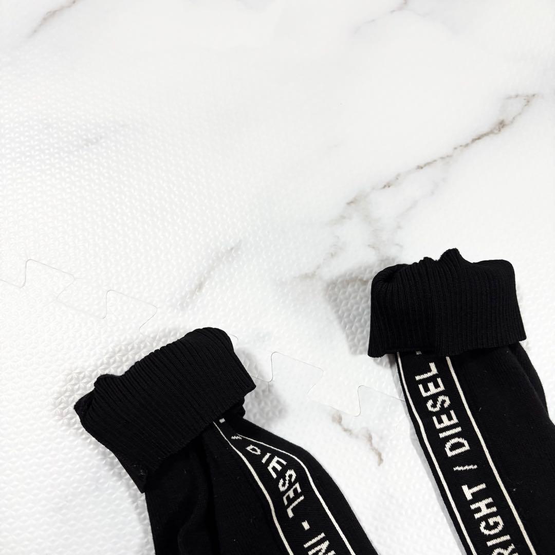 ✨美品✨DIESEL ディーゼル　黒ジャージセットアップ　トラック　L