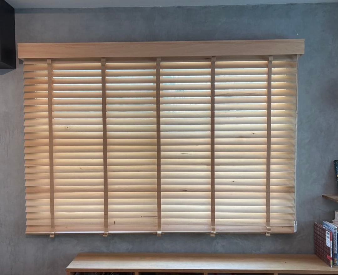 TOSO 天然木ブラインド ベネウッドタッチ50T W1260×H970