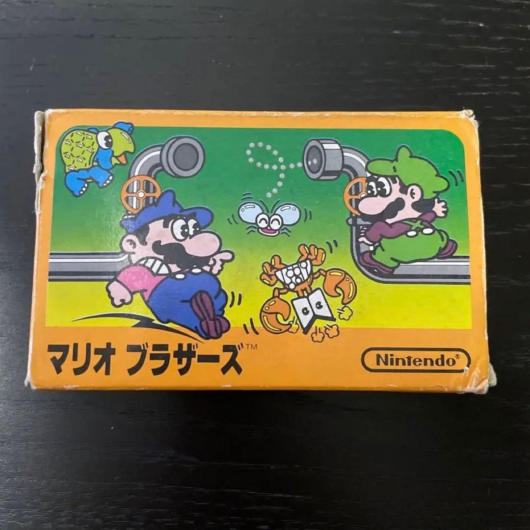 初期版 激レア マリオブラザーズ 箱 説明書付