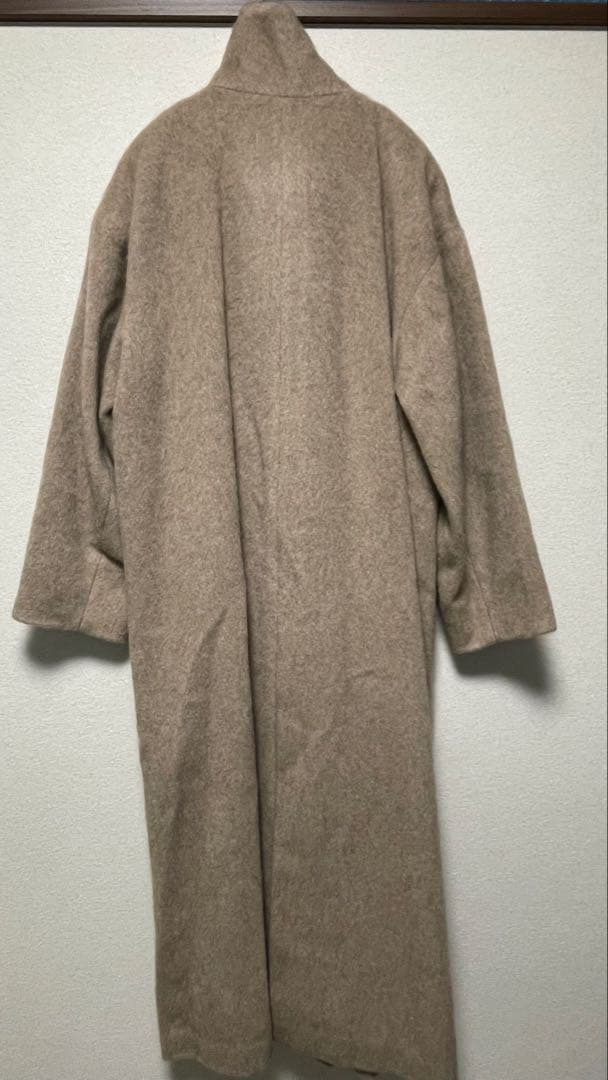 LOUNIE ルーニィ ロングコート カシミヤ ブラウン