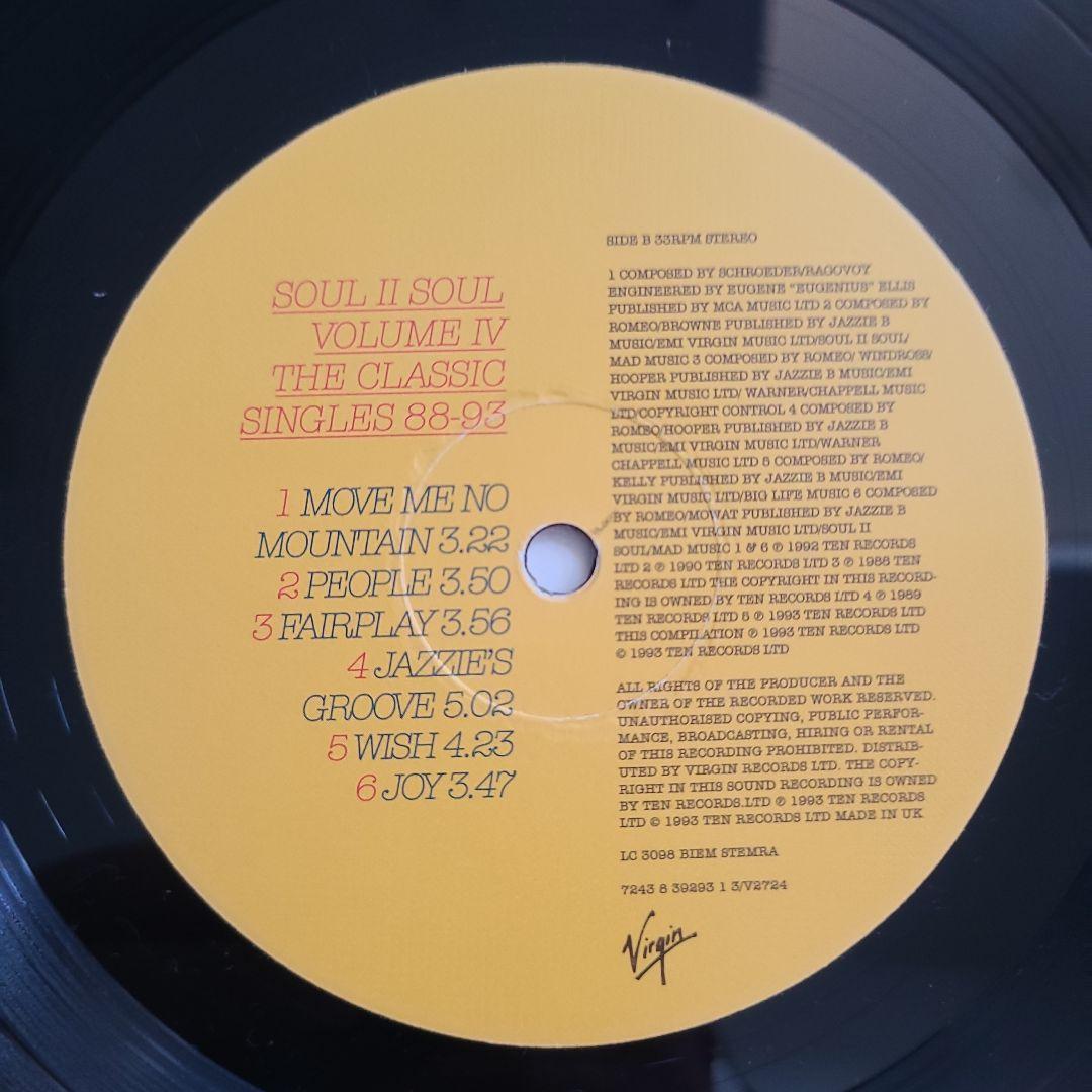 ★ＵＫオリジナル盤★SOUL Ⅱ SOUL 88～93