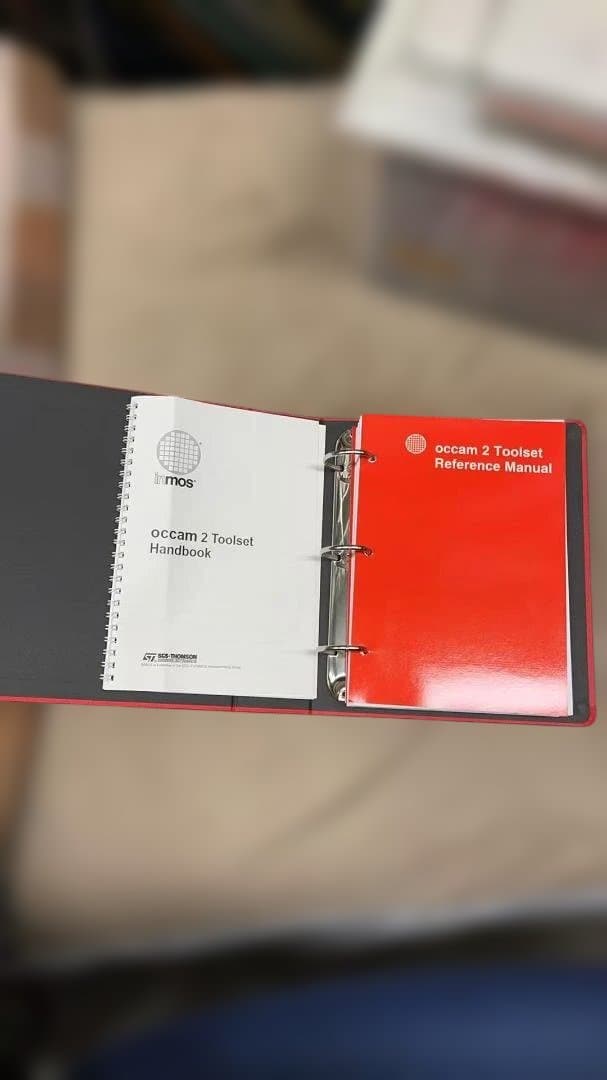 希少 Inmos Transputer occam2 Toolset マニュアル