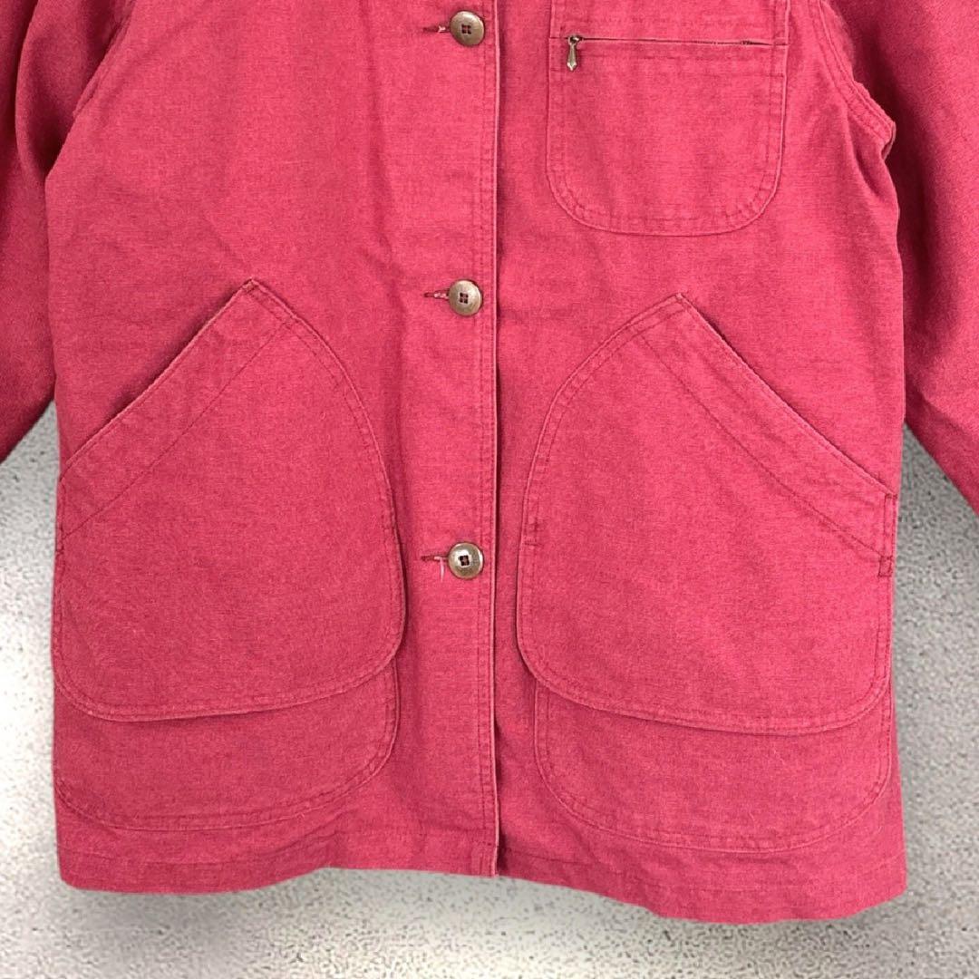 90s USA製　LLBean ハンティングジャケット　M フェード　レット