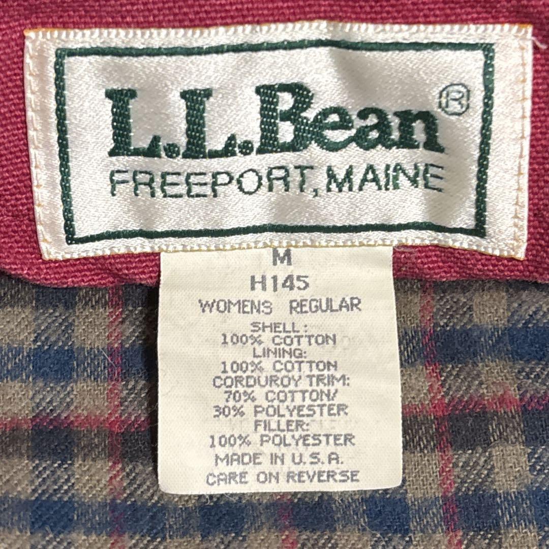 90s USA製　LLBean ハンティングジャケット　M フェード　レット