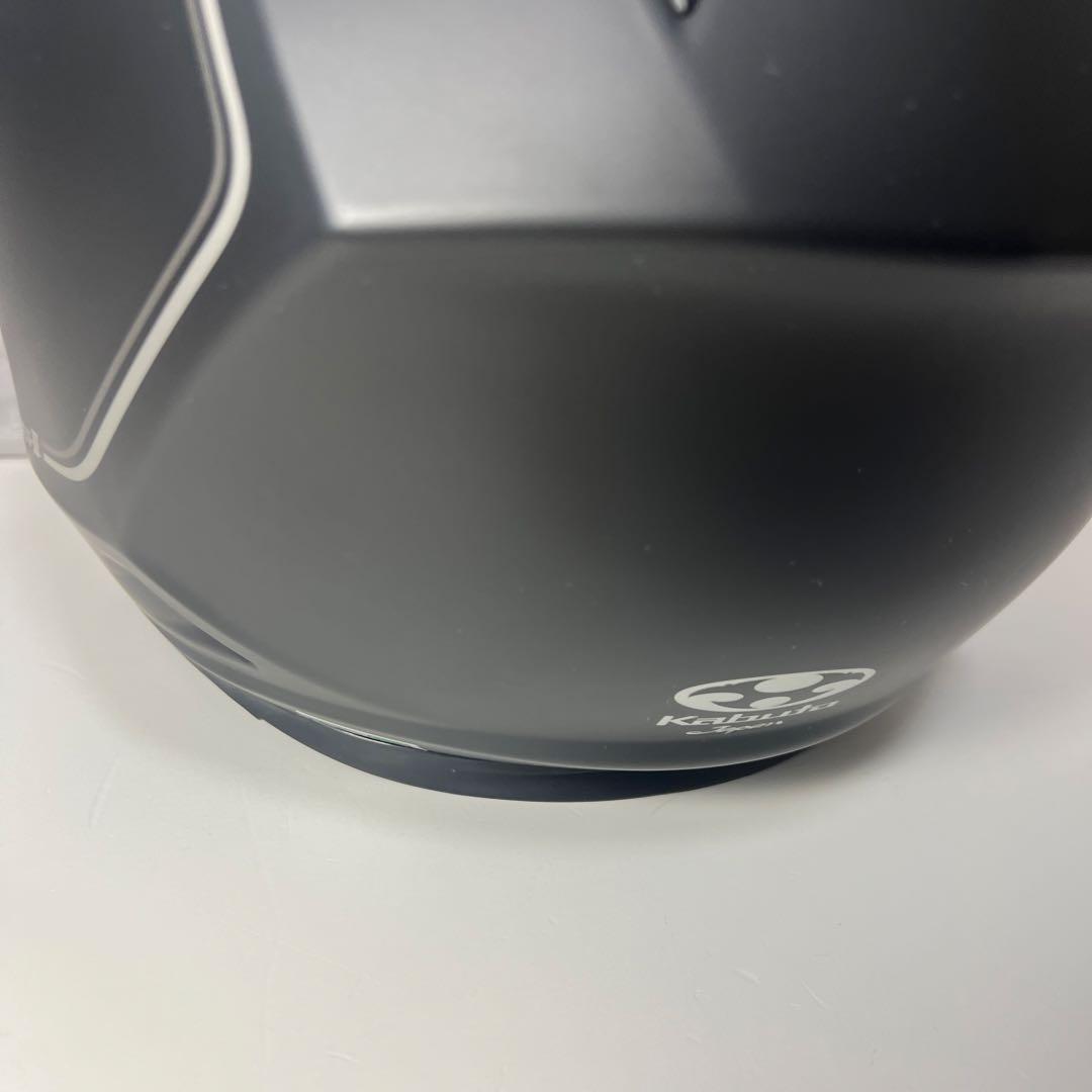 美品★OGKカブト KAMUI-2 マットブラック Lサイズ(59-60) 袋付