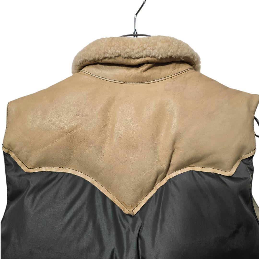 ロッキーマウンテンフェザーベッド ダウンベスト クリスティ オリーブ 38