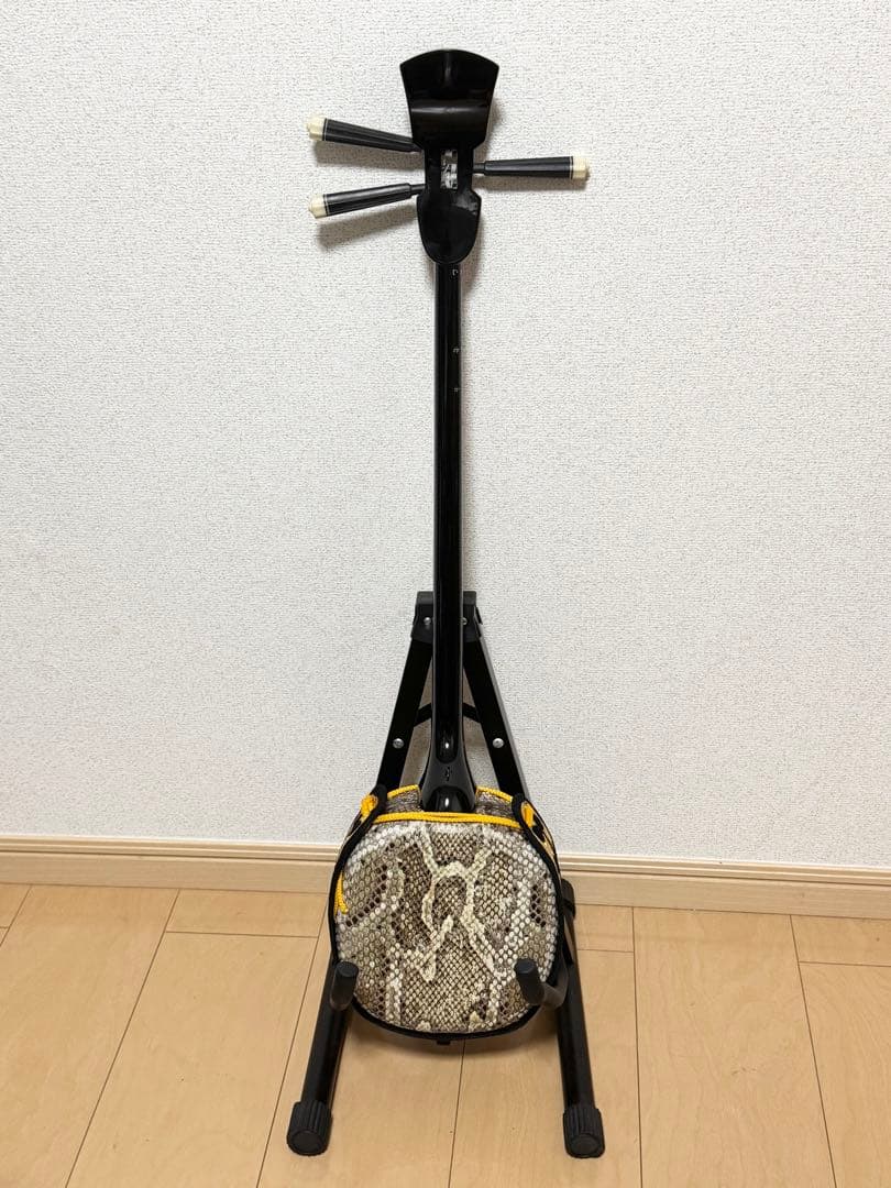 沖縄三線 本皮 蛇革仕様 琉球楽器 弦楽器
