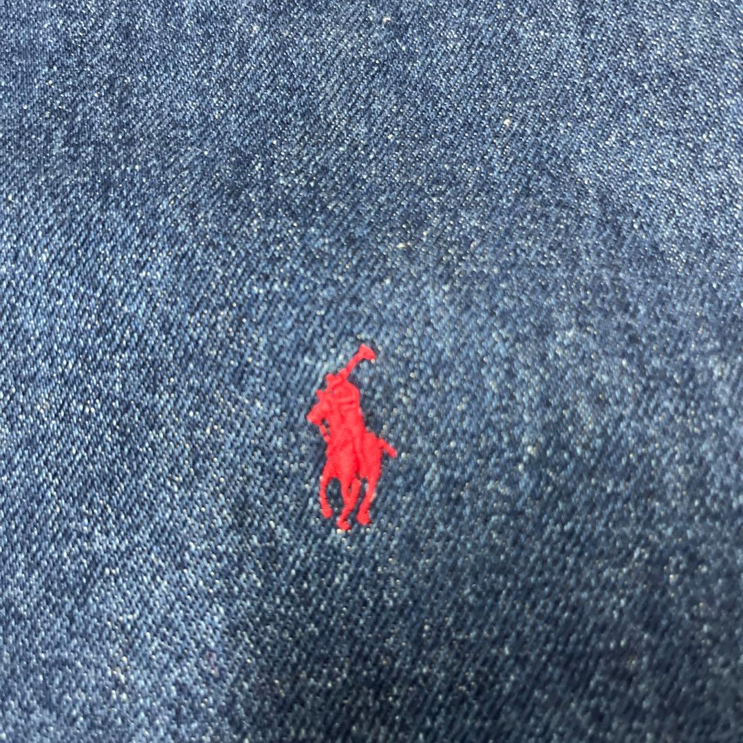 値下げ 80s ラルフローレン Ralph 三角タグ ポニー デニム ジャケット