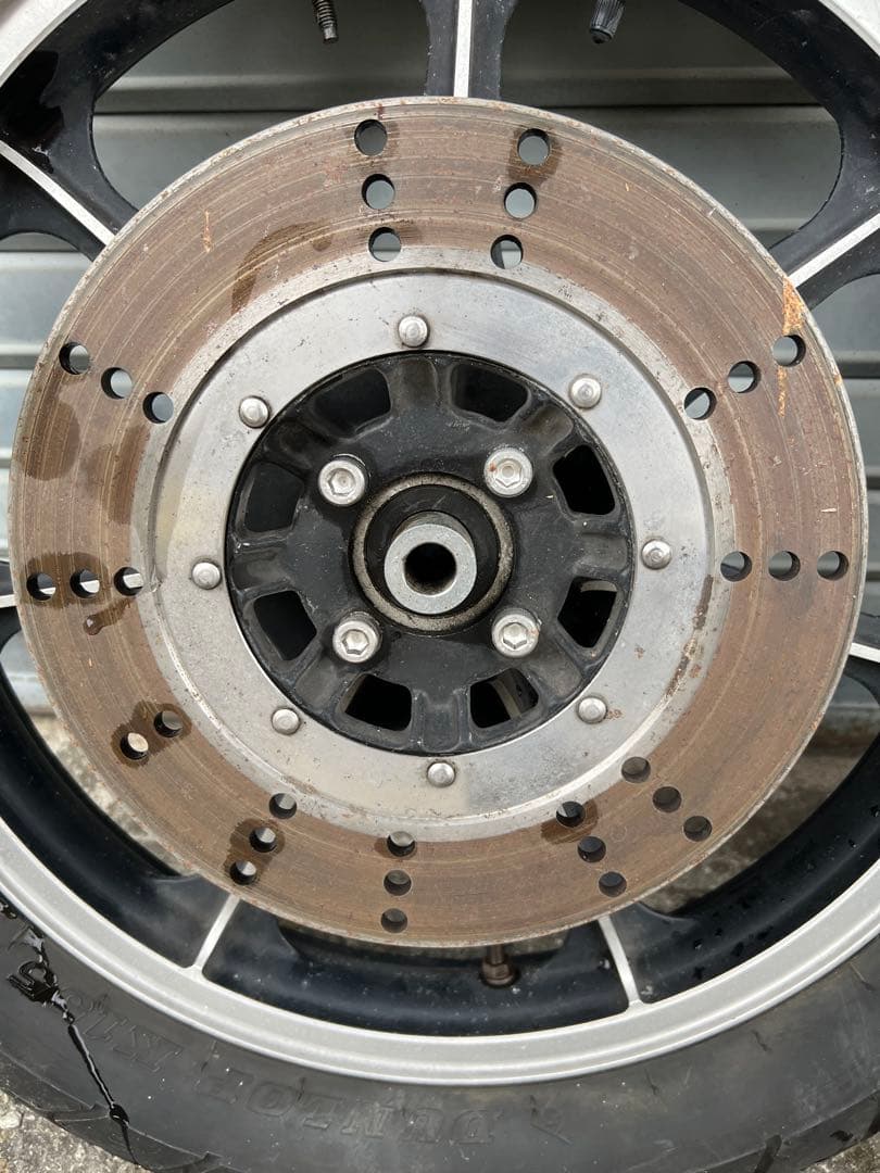 Z400FXタイヤホイール　国内当時物 希少 Kawasaki 旧車