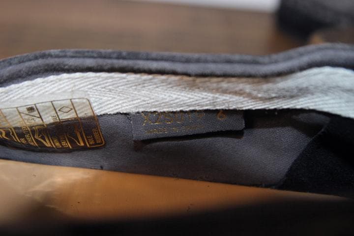 GIORGIO ARMANI エスパドリーユ ヌバックレザー シューズ 革靴