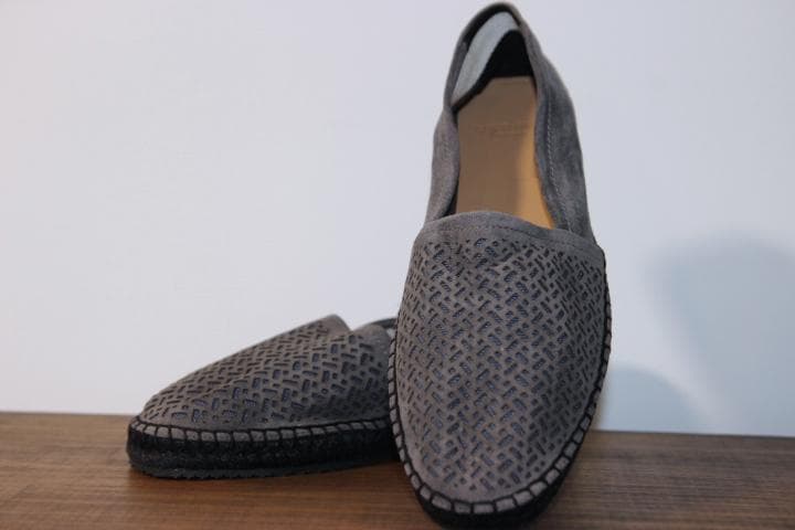 GIORGIO ARMANI エスパドリーユ ヌバックレザー シューズ 革靴