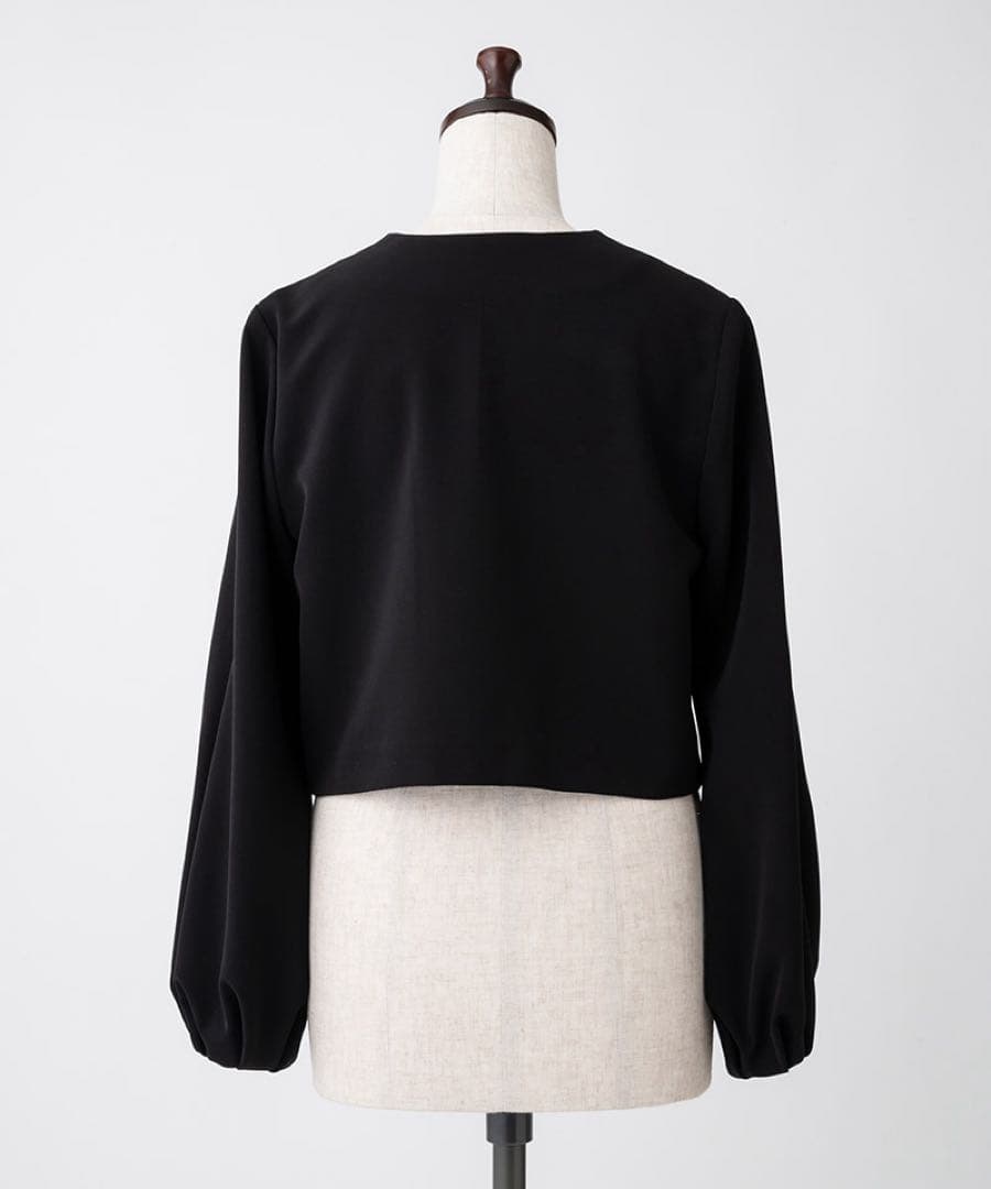 ★M&Y★ ボレロジャケット ブラック Sサイズ 定価12,980円