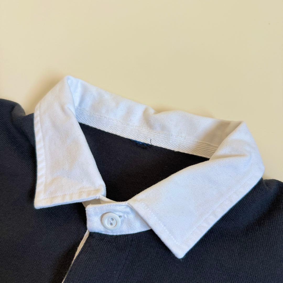 【POLO SPORT】1990s Big Size Rugger Shirt