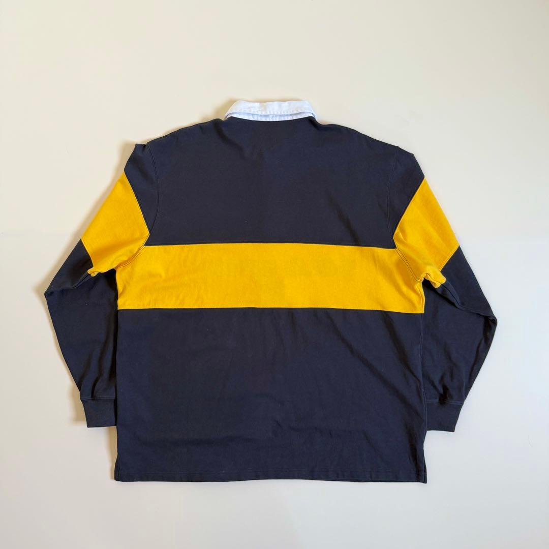 【POLO SPORT】1990s Big Size Rugger Shirt