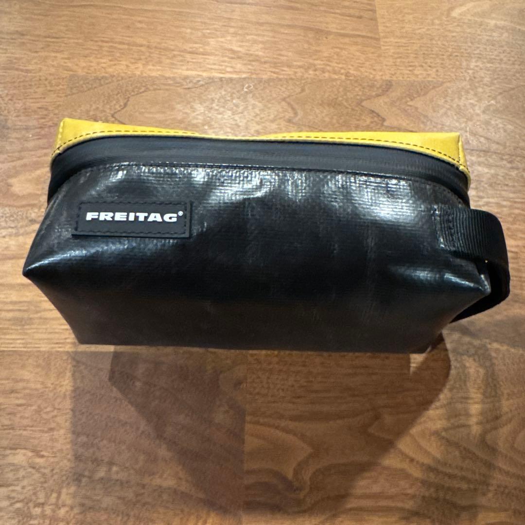 FREITAG イエロー ブラック ポーチ　F35 CHEYENNE