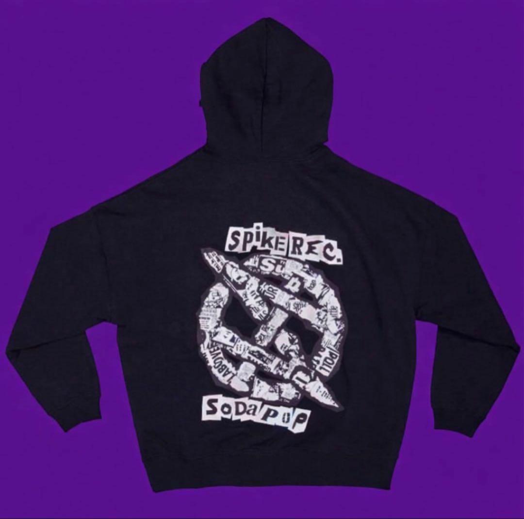 ラスト1点◎SPIKE RECORDINGS HISASHIパーカー