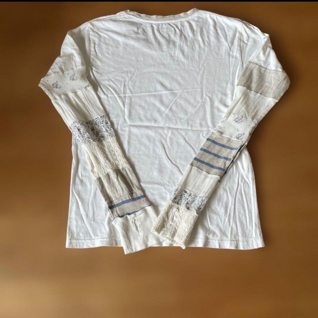 日本製 KAPITAL ヒッピー ロンT 切り替え キャピタル 2