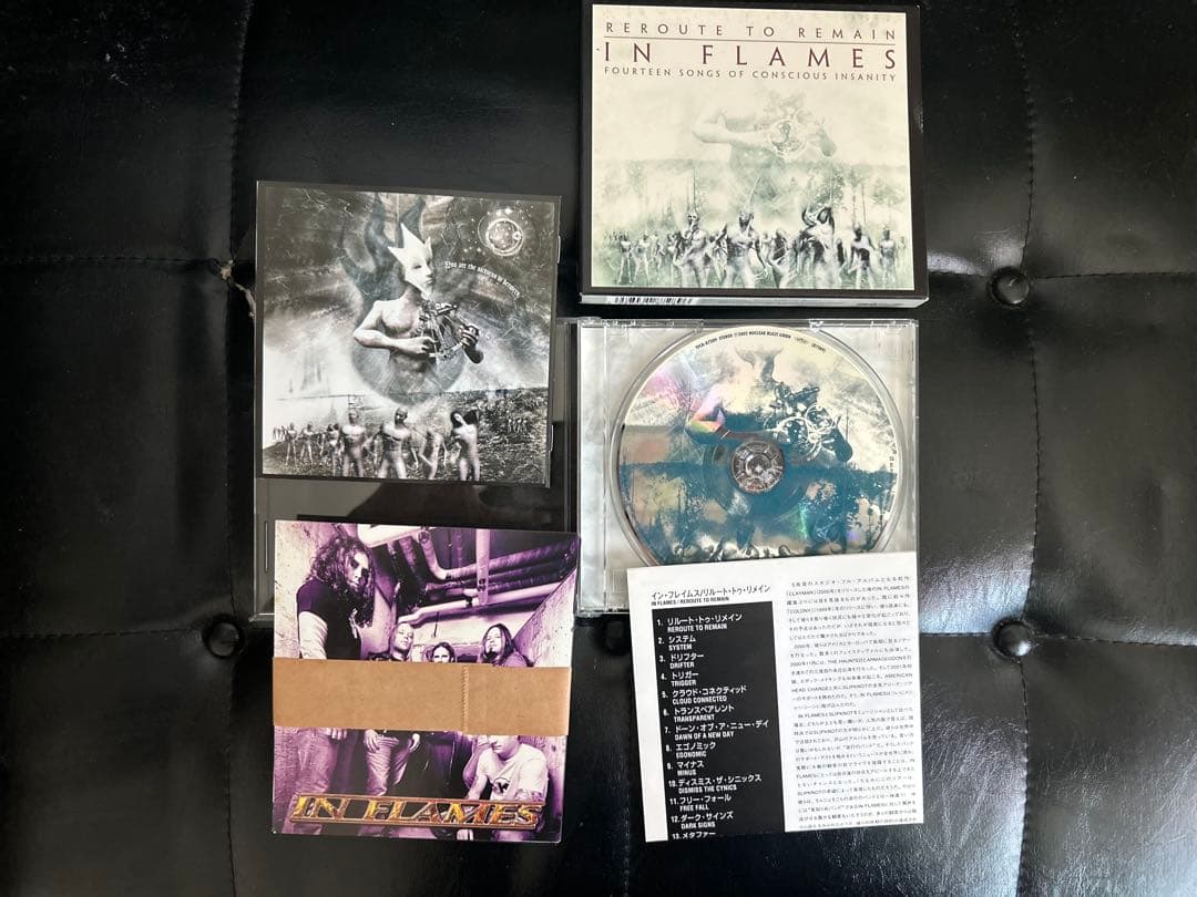 IN FLAMES（インフレイムス） CD・DVD セット　希少盤あり