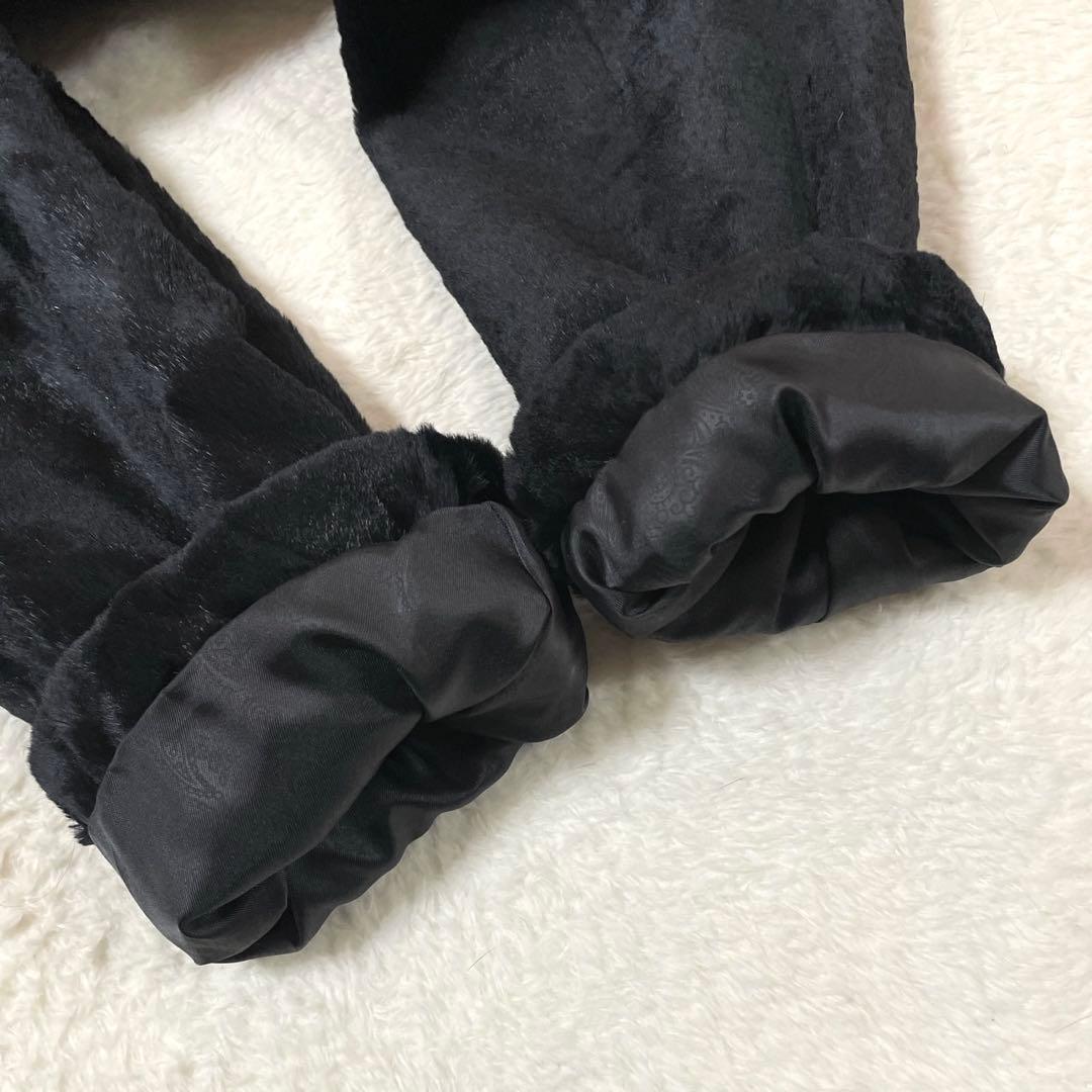 【美品】エンバ シェアードミンク ロング コート サイズL相当