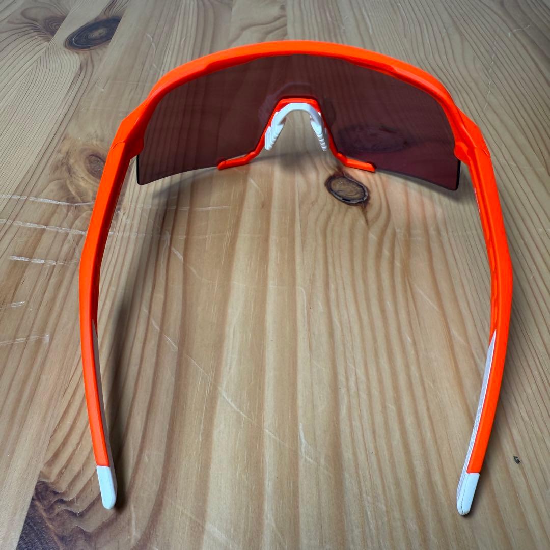 新品100% S3スポーツサングラス オレンジ