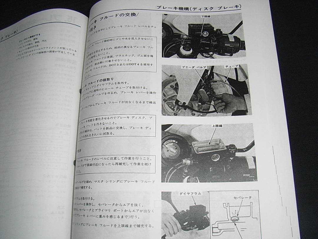 ホンダ CBR250F/ CBR250R/ CBR250RR サービスマニュル