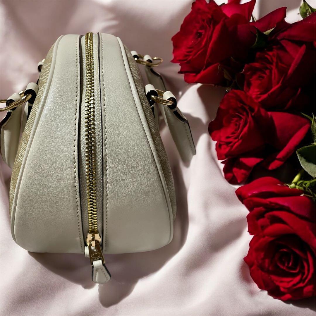 m*k様 ❤️COACH ❤️ショルダーバッグ ベージュ