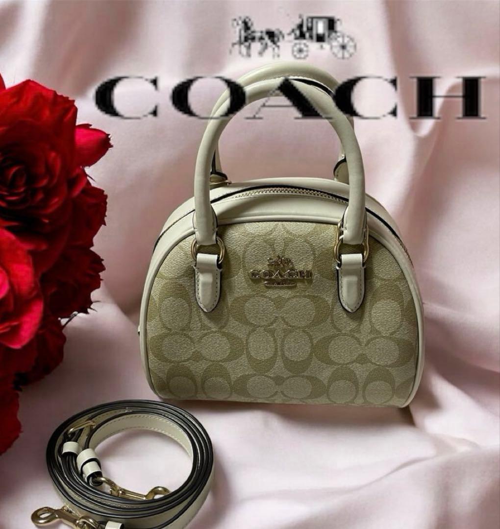 m*k様 ❤️COACH ❤️ショルダーバッグ ベージュ