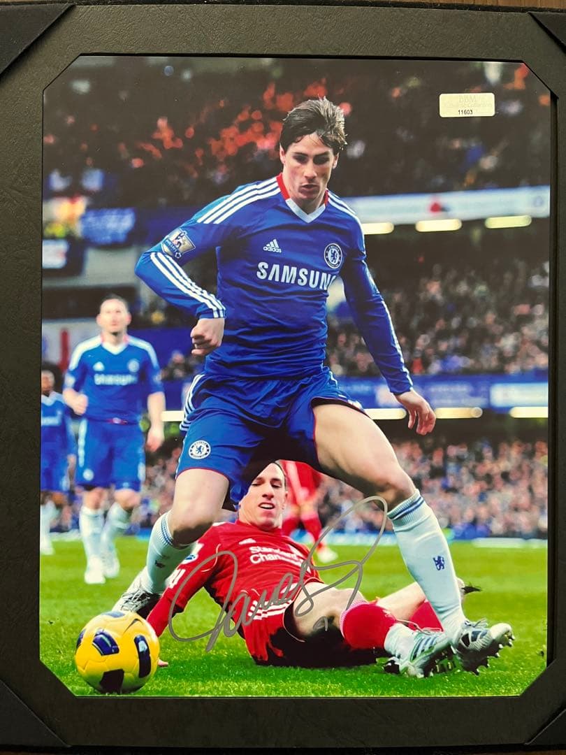 フェルナンド・トーレス 直筆サイン入り写真