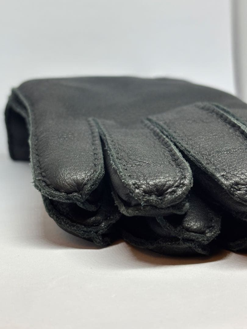 HERMES エルメス グローブディアスキン カシミヤ 革手袋