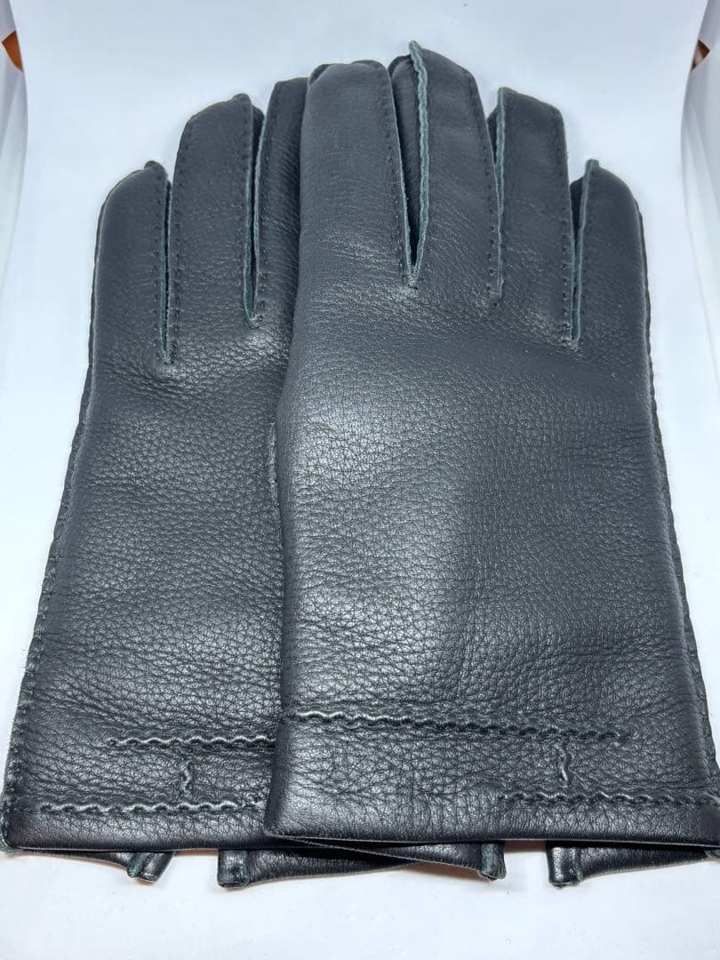 HERMES エルメス グローブディアスキン カシミヤ 革手袋