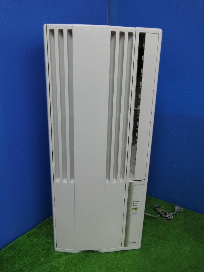 S47★コロナ窓用エアコン CW-F1622R/ 延長枠付き 保証付・送料無料