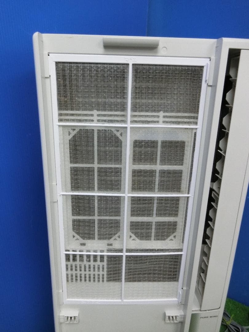 S47★コロナ窓用エアコン CW-F1622R/ 延長枠付き 保証付・送料無料
