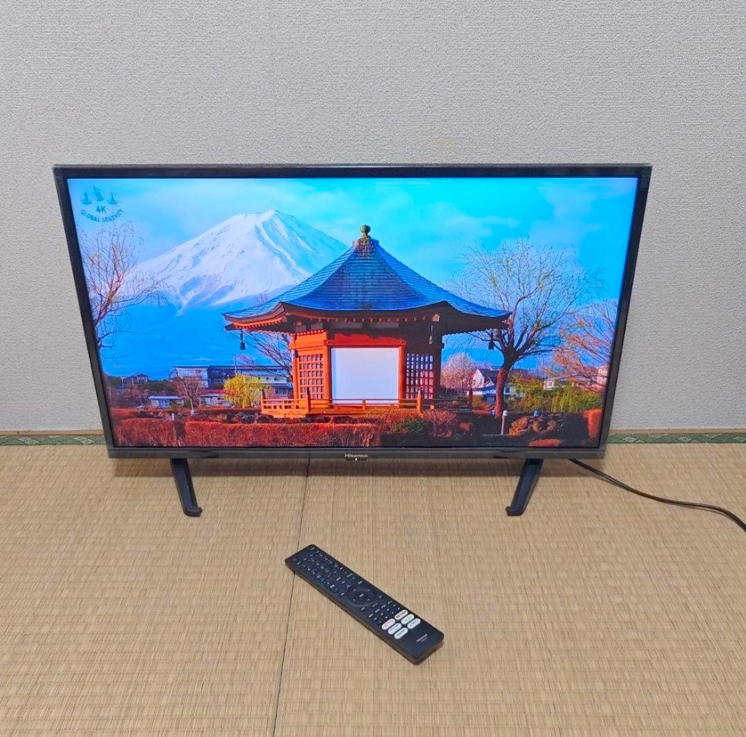 ハイセンス　32型　スマートテレビ ネット動画️⭕️地上波BSCS 2021年製