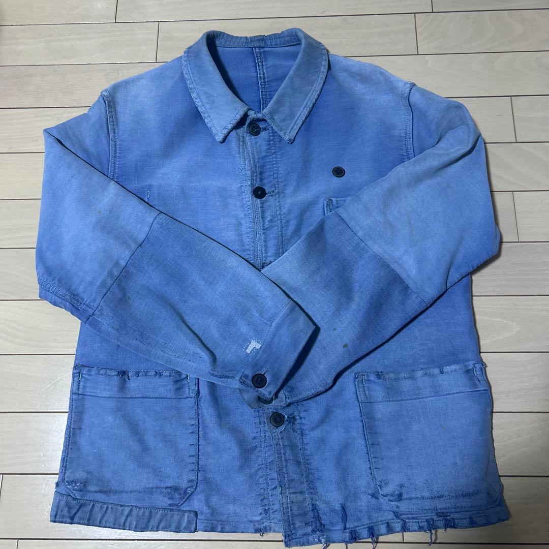 あ*ぃ様 60s〜70s LE POPULAIRE モールスキンワークジャケット