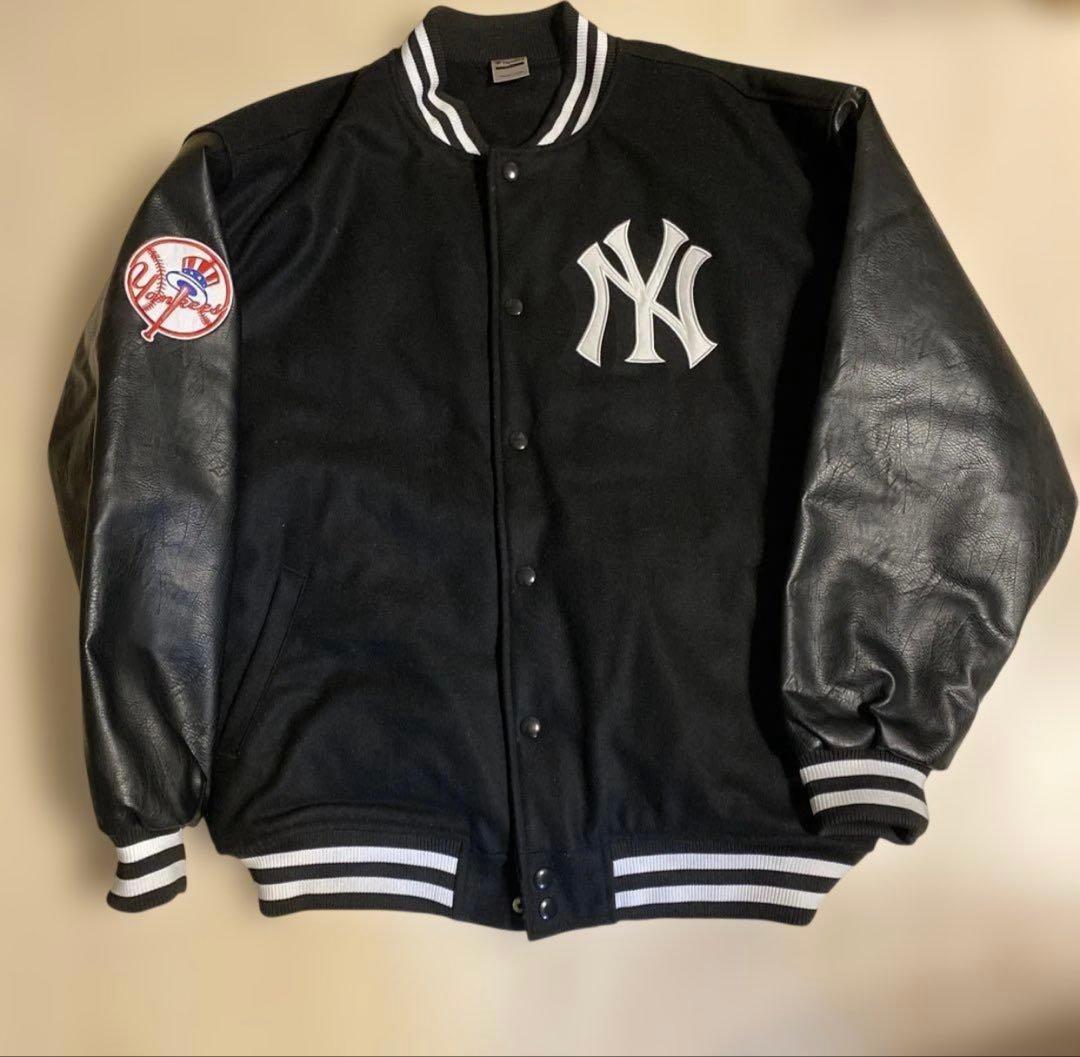 【冬物最終価格】 Fanatics MLB NY ヤンキース メルトンスタジャン