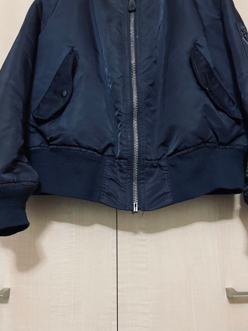 【値下】 ALPHA アルファ MA-1 フライトジャケット アメリカ製