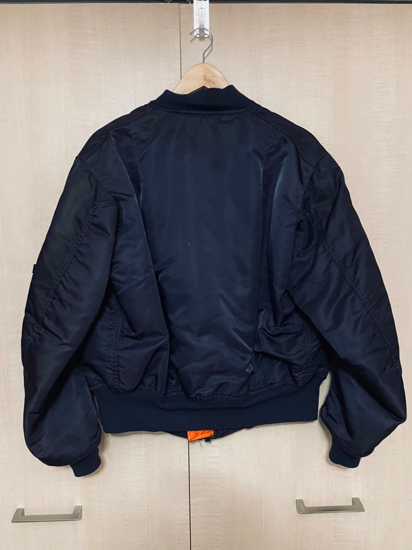 【値下】 ALPHA アルファ MA-1 フライトジャケット アメリカ製