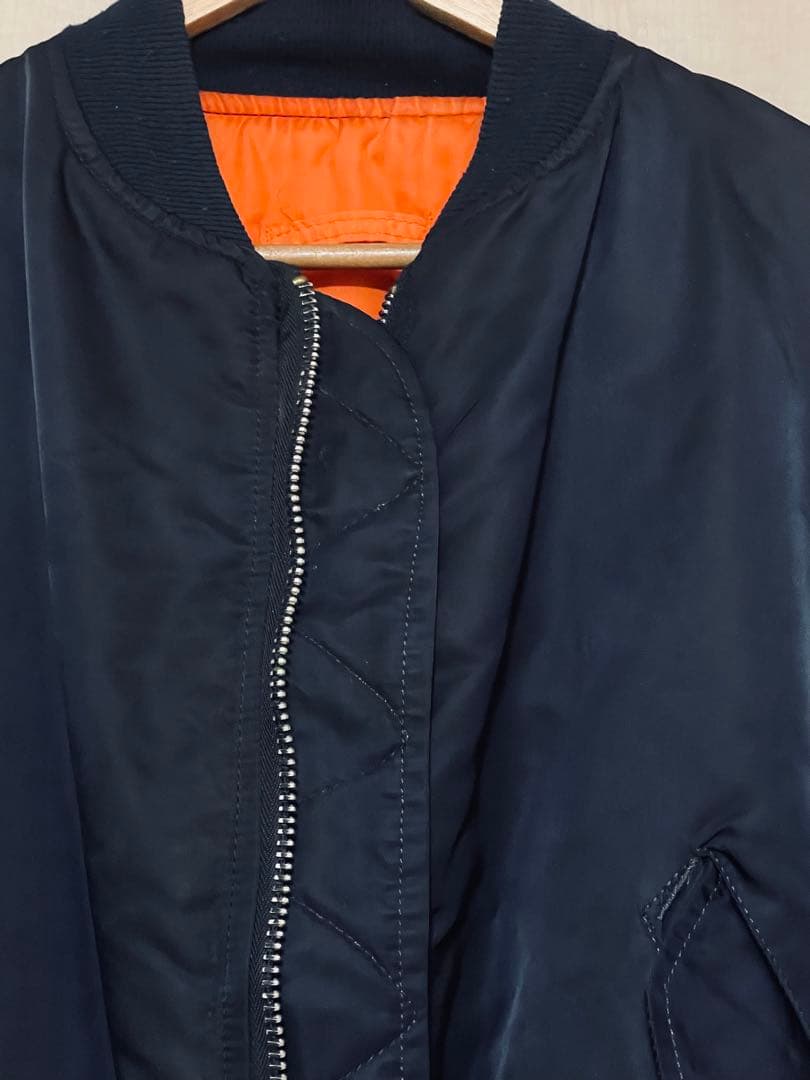 【値下】 ALPHA アルファ MA-1 フライトジャケット アメリカ製